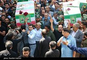 تشییع شهدای پاسدار در کرمان