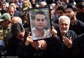 تشییع پیکر شهدای حملات رژیم صهیونیستی در همدان