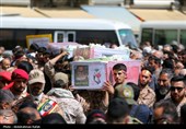 تشییع پیکر شهدای حملات رژیم صهیونیستی در همدان