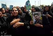 تشییع پیکر شهدای حملات رژیم صهیونیستی در همدان