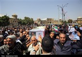 تشییع پیکر شهدای حملات رژیم صهیونیستی در همدان