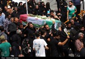 تشییع پیکر شهدای حملات رژیم صهیونیستی در همدان