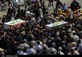 تشییع پیکر شهدای حملات رژیم صهیونیستی در همدان