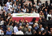 تشییع پیکر شهدای حملات رژیم صهیونیستی در همدان