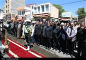 تشییع پیکر شهید محمدرضا نوروزی مهماندوست
