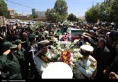 تشییع پیکر شهید محمدرضا نوروزی مهماندوست