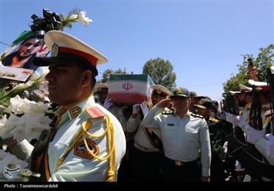 تشییع پیکر شهید محمدرضا نوروزی مهماندوست