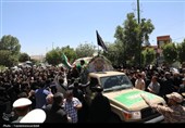 تشییع پیکر شهید محمدرضا نوروزی مهماندوست