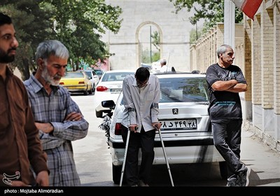 تشیع پیکر شهدای حملات رژیم صهیونیستی در شهرستان نهاوند