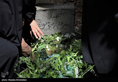 تشیع پیکر شهدای حملات رژیم صهیونیستی در شهرستان نهاوند