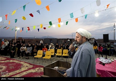 سخنرانی حجت الاسلام حصاری دبیر امور مساجد رودآب