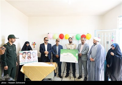 چهارمین مدرسه گروه جهادی شهدا به یاد شهیدان شجاعی‌فرد (رضا، جعفر، صادق) در روستای گرو از توابع بخش رودآب شهرستان سبزوار