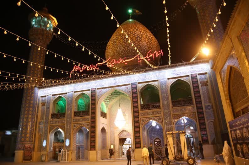 اعلام برنامه‌های عزای حسینی در حرم سیدعلاءالدین حسین (ع)