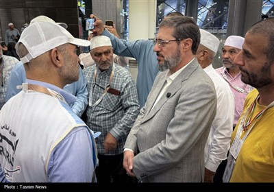 بازدید حاج آقا نواب از ایستگاه قطار مکه