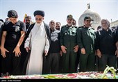 تشییع  شهدای حمله تروریستی رژیم صهیونیستی در ری