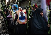 تشییع  شهدای حمله تروریستی رژیم صهیونیستی در ری