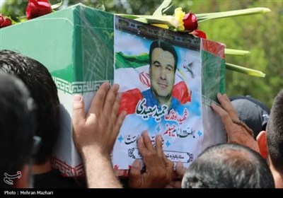 شهيد،مراسم،تشييع،شهادت،سرخه،سعيدي،مطهر،پيكر،حميد،خاك،چشماني، ...