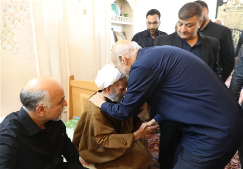 دیدار فرمانده سپاه امام رضا(ع) با خانواده سردار شهید محمد کاظمی