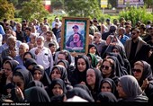 تشیع پیکر شهدای حملات رژیم صهیونیستی در خرم آباد