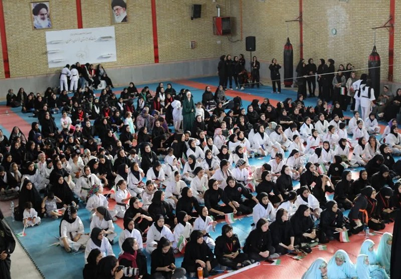 اجتماع بانوان ورزشکار مشهدی در محکومیت جنایات رژیم صهیونی