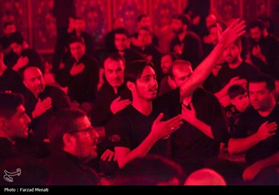 مراسم عزاداری شب اول محرم در کرمانشاه