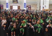 سومین حرم اهل بیت شاهچراغ(ع) در سوگ 6 ماهه دشت کربلا + تصویر
