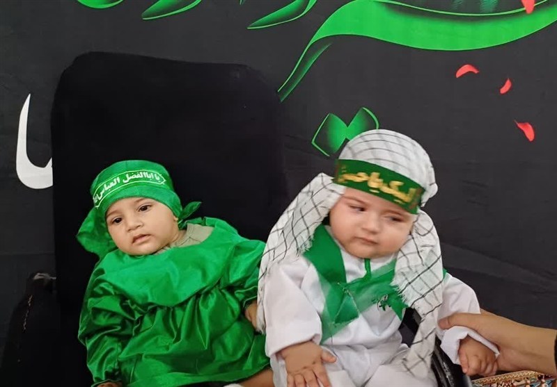 حماسه‌سرایی مادران و کودکان/« علی‌اصغر»هایی که نذر مکتب امام حسین (ع) شدند