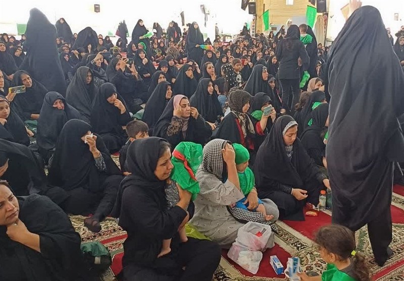 حماسه‌سرایی مادران و کودکان/« علی‌اصغر»هایی که نذر مکتب امام حسین (ع) شدند