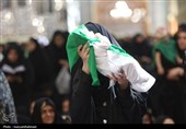 سوگواره شیرخوارگان حسینی در حرم امام رضا(ع)