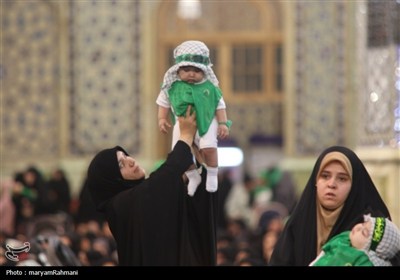 سوگواره &#171;شیرخوارگان حسینی&#187; در حرم امام رضا(ع)