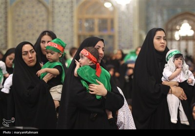 سوگواره &#171;شیرخوارگان حسینی&#187; در حرم امام رضا(ع)