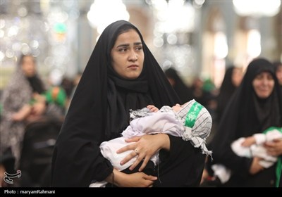 سوگواره &#171;شیرخوارگان حسینی&#187; در حرم امام رضا(ع)