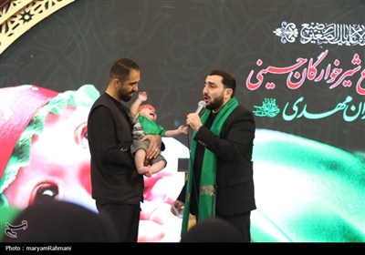 سوگواره &#171;شیرخوارگان حسینی&#187; در حرم امام رضا(ع)