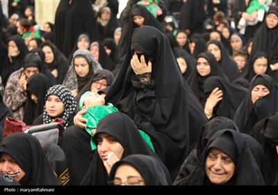 سوگواره &#171;شیرخوارگان حسینی&#187; در حرم امام رضا(ع)