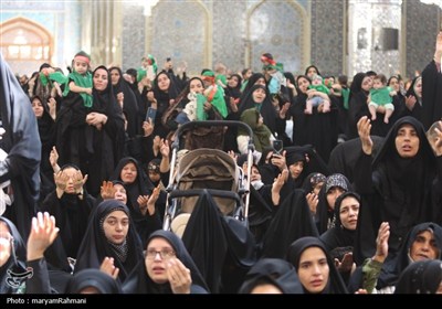 سوگواره &#171;شیرخوارگان حسینی&#187; در حرم امام رضا(ع)