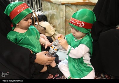 سوگواره &#171;شیرخوارگان حسینی&#187; در حرم امام رضا(ع)