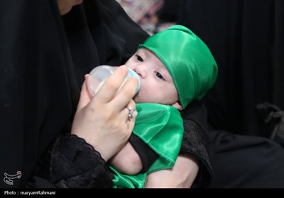 سوگواره &#171;شیرخوارگان حسینی&#187; در حرم امام رضا(ع)