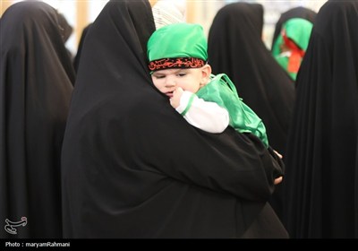 سوگواره &#171;شیرخوارگان حسینی&#187; در حرم امام رضا(ع)