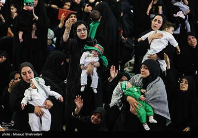 اجتماع شیرخوارگان حسینی (ع) در مصلای تهران