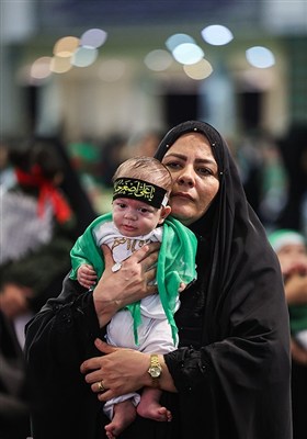 اجتماع شیرخوارگان حسینی (ع) در مصلای تهران