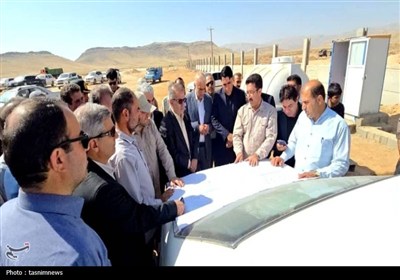 بازدید مسئولان از دو پروژه بزرگ مارگون