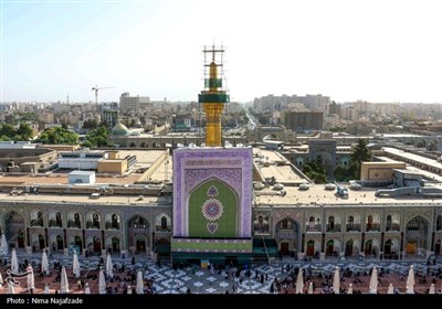 آیین سنتی صلا در حرم مطهرامام رضا (ع)