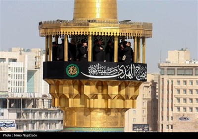 آیین سنتی صلا در حرم مطهرامام رضا (ع)