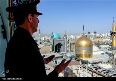 آیین سنتی صلا در حرم مطهرامام رضا (ع)
