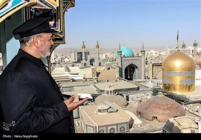 آیین سنتی صلا در حرم مطهرامام رضا (ع)