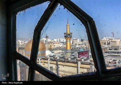آیین سنتی صلا در حرم مطهرامام رضا (ع)
