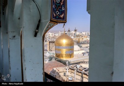 آیین سنتی صلا در حرم مطهرامام رضا (ع)