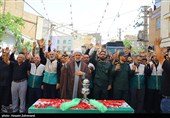  تشییع  پیکر شهدای حمله رژیم صهیونی به زندان اوین