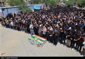  تشییع  پیکر شهدای حمله رژیم صهیونی به زندان اوین