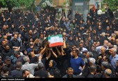  تشییع  پیکر شهدای حمله رژیم صهیونی به زندان اوین